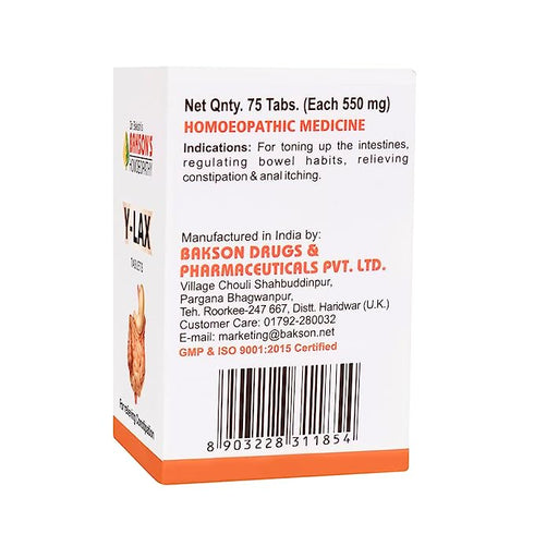 Bakson's Y-Lax Tablet